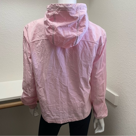 ROXY/Quicksilver 🌸 “Summer Breeze” Hoodie, Windbreaker, Pink zip Up jacket Sz 2 - Picture 6 of 10